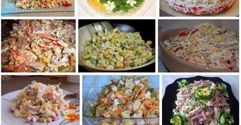 9 Вкуснейших низкокалорийных салатов на каждый день
