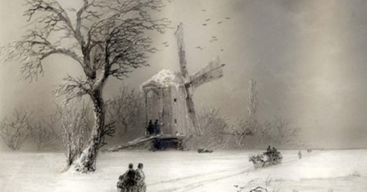 Неизвестный Айвазовский: зимние пейзажи прославленного мариниста