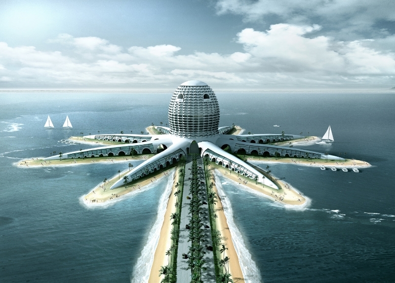 Знаете ли Вы как создают искусственные острова в Дубаи?