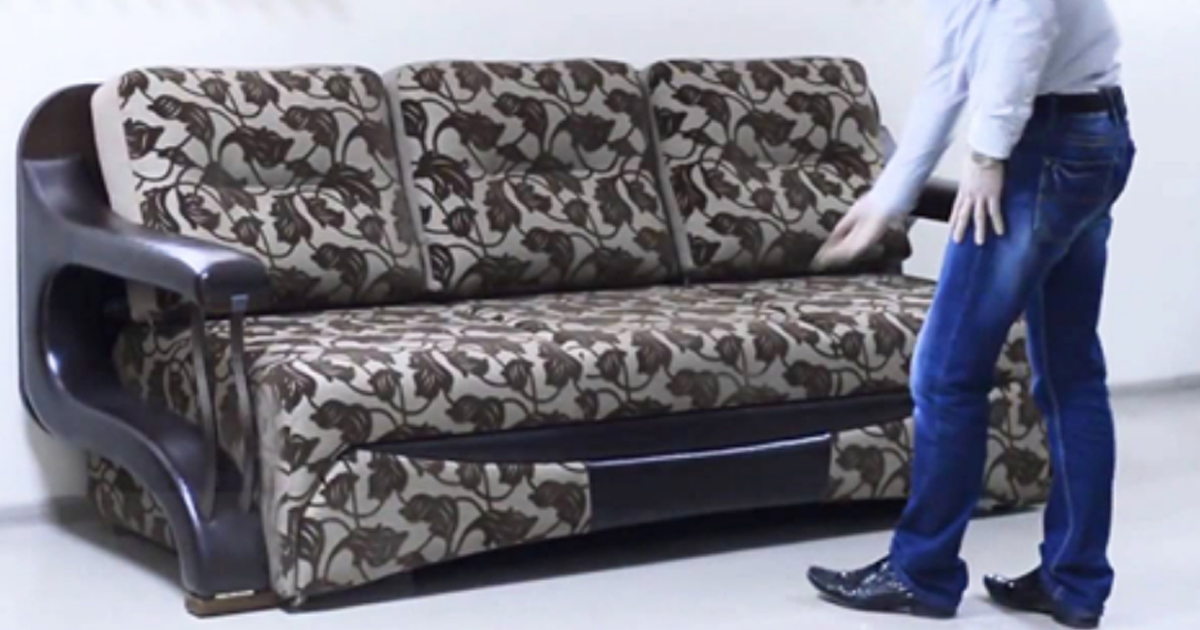 Чудо-мебель 3 в 1! Возможности этого дивана вас очень удивят! Только посмотрите.