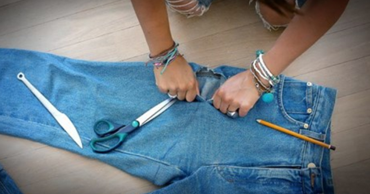 Вот почему не надо выбрасывать старые джинсы. 25 эксклюзивных идей