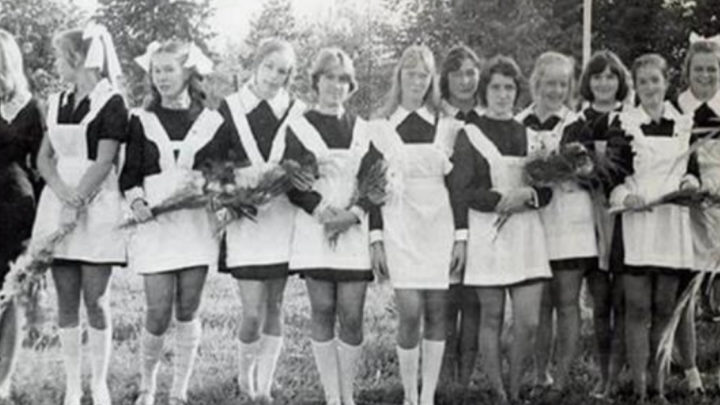 Как выглядели выпускницы 1970-х